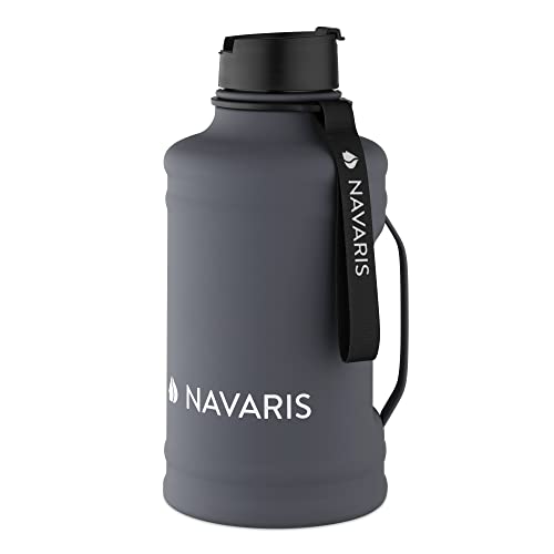 Navaris Edelstahl Trinkflasche Mit Einem Fassungsvermögen Von 15 Liter