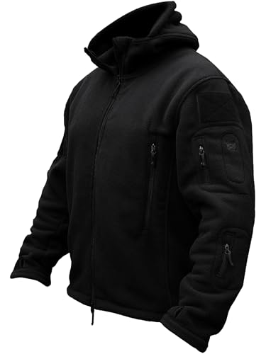 Tacvasen Winddichte Fleecejacke