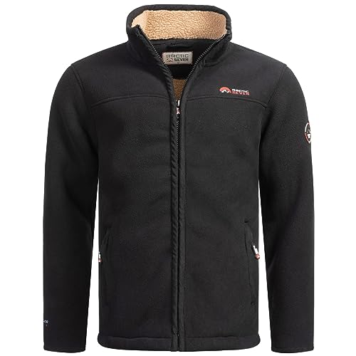 Arctic Seven Fleecejacke Mit Teddyfutter Für Herren