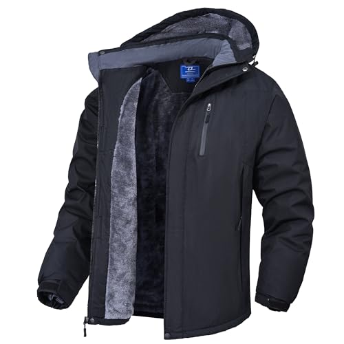 Zzkouine Wasserdichte Winterjacke Für Herren