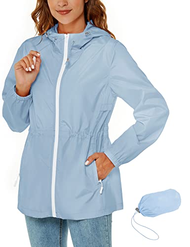 Rapbin Dünne Regenjacke Für Damen