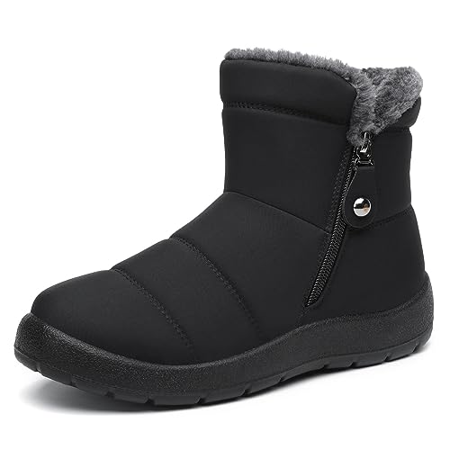 Mishansha Wasserdichte Damen Winterschuhe