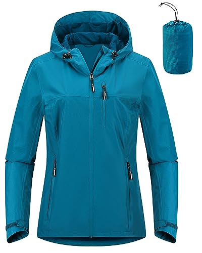 Outdoor Ventures Atmungsaktive Und Wasserdichte Jacke Für Damen