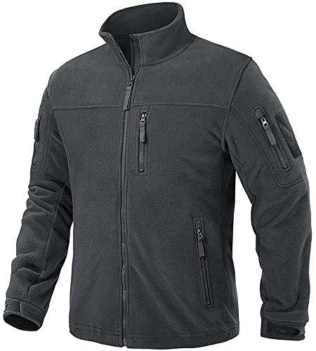 Tacvasen Winddichte Fleecejacke